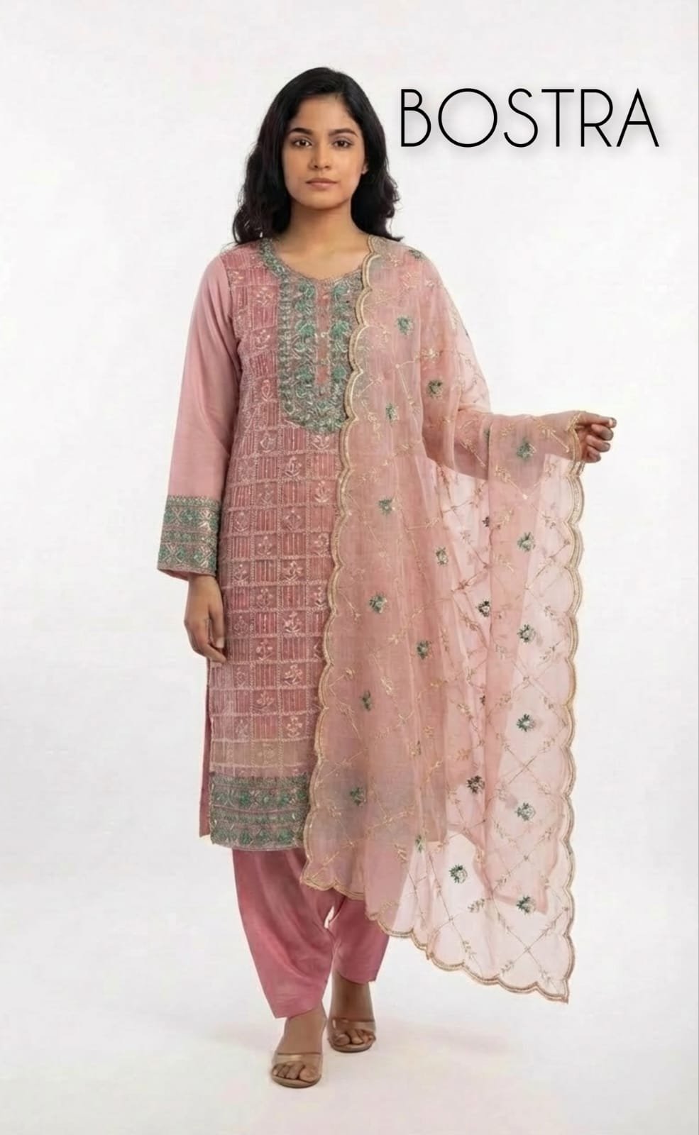 Organza Four pcs -101